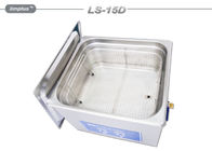 Verwijder Vuil de Industriële Ultrasone Reinigingsmachine van 15 L voor Glazen het schoonmaken