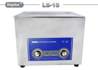 15 van de de Lijstbovenkant van de Liter110v de Vrije Mand Ultrasone Reinigingsmachine voor Kanondelen, Verwarmerfunctie